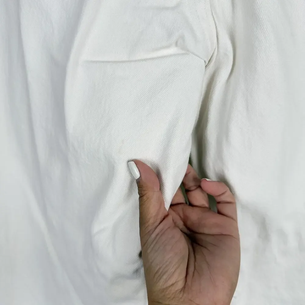 AGOLDE Baggy Low Slung Jeans Women White 28L $238 - 27 27W